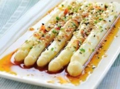 Gezond recept: Witte asperges met gezonde oosterse dressing